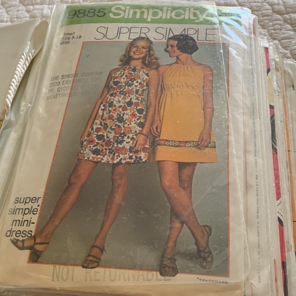 VTG Sewing Patterns, Bundle - Picture 3 of 15